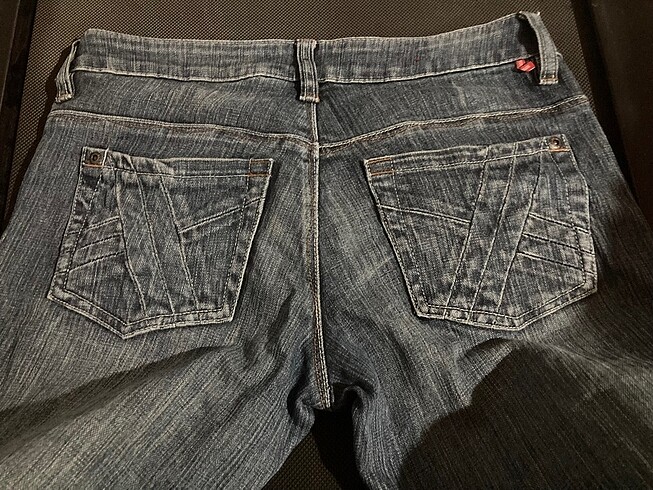 Mango y2k mango düşük bel jean