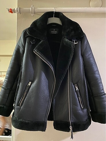 STRADIVARIUS BİKER CEKET/KABAN