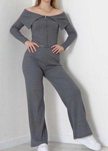 Kadın Uzun Kollu Takım S M L - Görsel 3