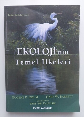Ekolojinin Temel İlkeleri palme yayınları