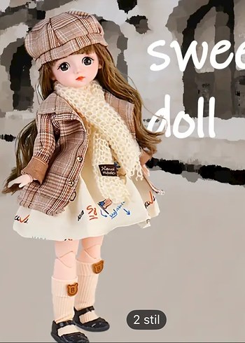 Barbie Bjd doll eklemli Bebek yeni