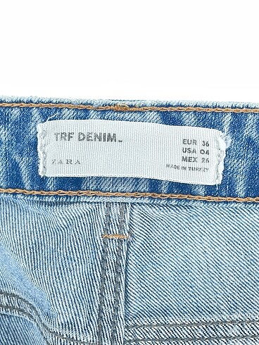 36 Beden mavi Renk Zara Jean / Kot %70 İndirimli.