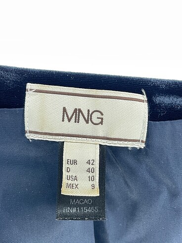 42 Beden lacivert Renk Mango Blazer %70 İndirimli.