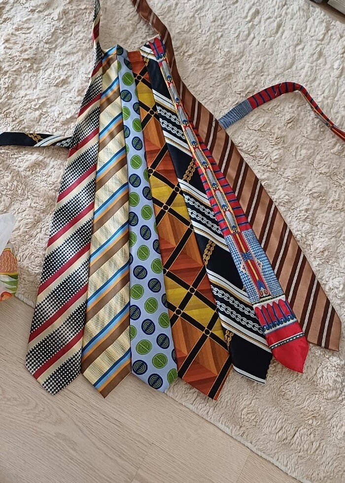 Kravattan tasarım önlük  - Görsel 4