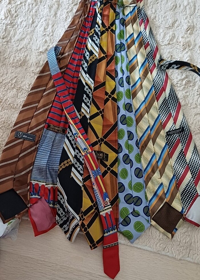 Kravattan tasarım önlük  - Görsel 5