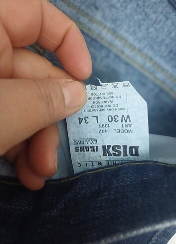 30 Beden Kot pantalon 