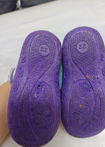 Kız Çocuk Mavi Frozen Sıcak Terlik - Görsel 3