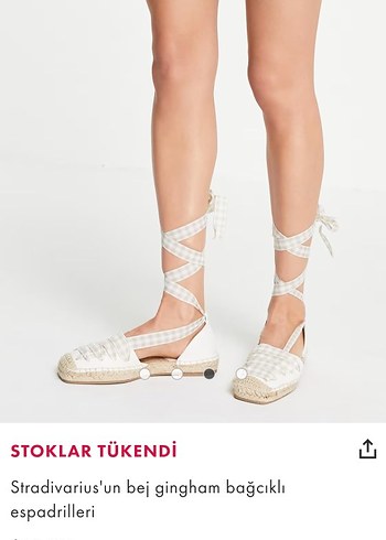 stradivarius sandalet 36 numara - Görsel 3