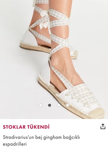 stradivarius sandalet 36 numara - Görsel 2