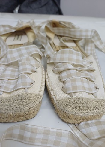 stradivarius sandalet 36 numara - Görsel 8