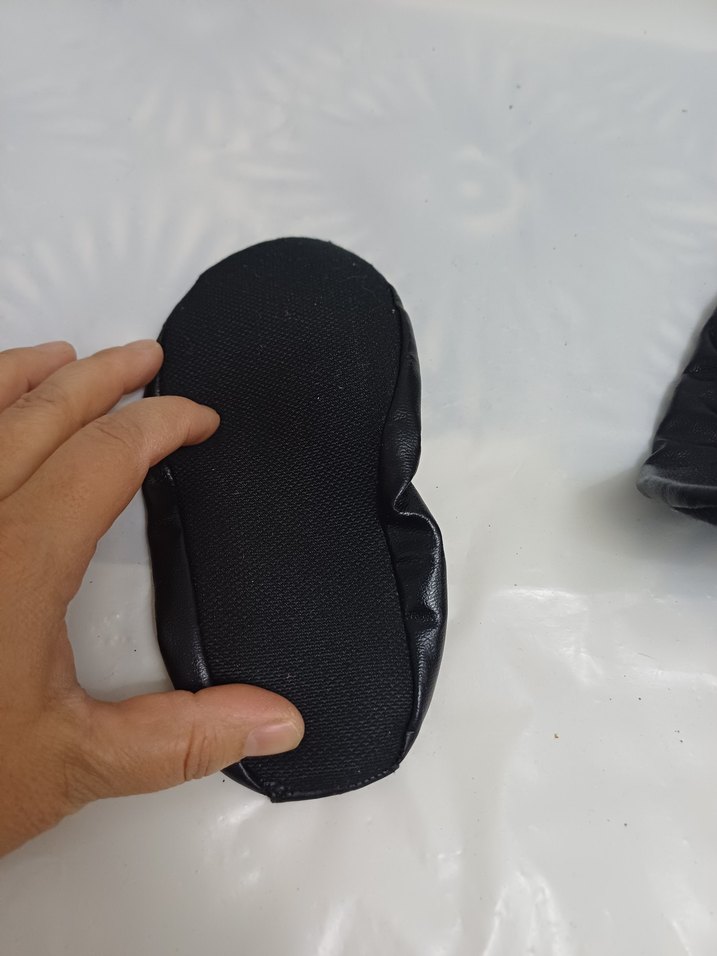 Kız Çocuk Siyah Lastikli Bale Ayakkabısı - Görsel 2