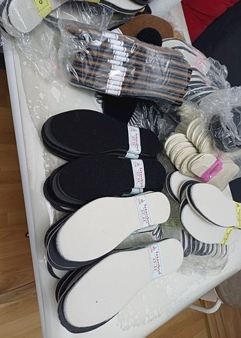 43-44 numara siyah beyaz ayakkabi kecesi - Görsel 4