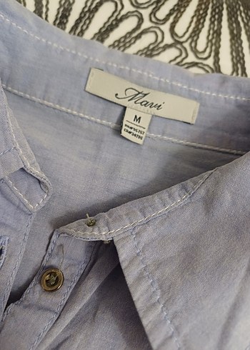 m beden mavi marka gomlek - Görsel 5