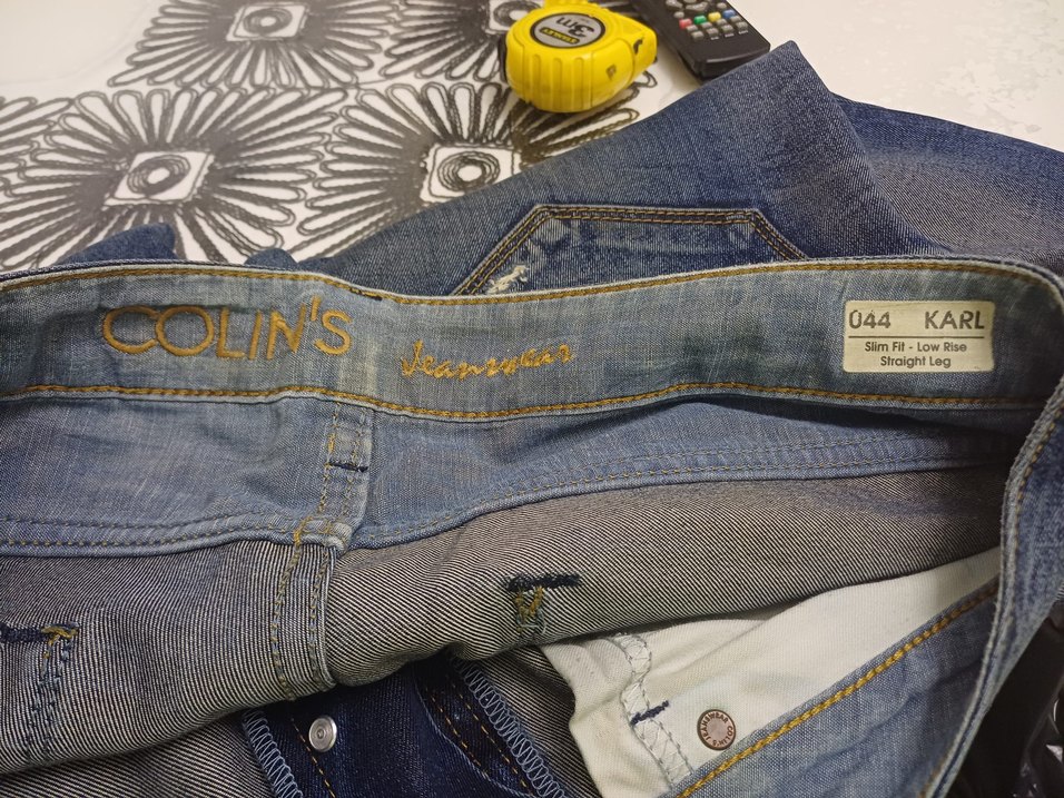 44 beden colins kot pantalon - Görsel 5