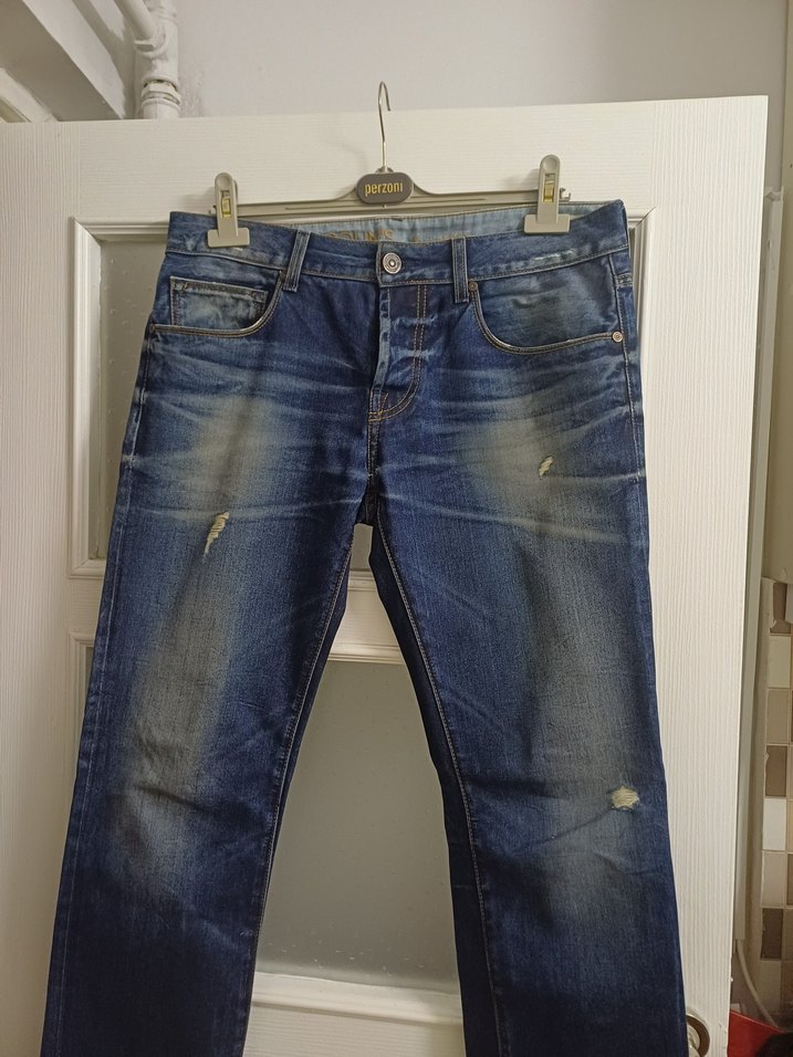 44 beden colins kot pantalon - Görsel 2