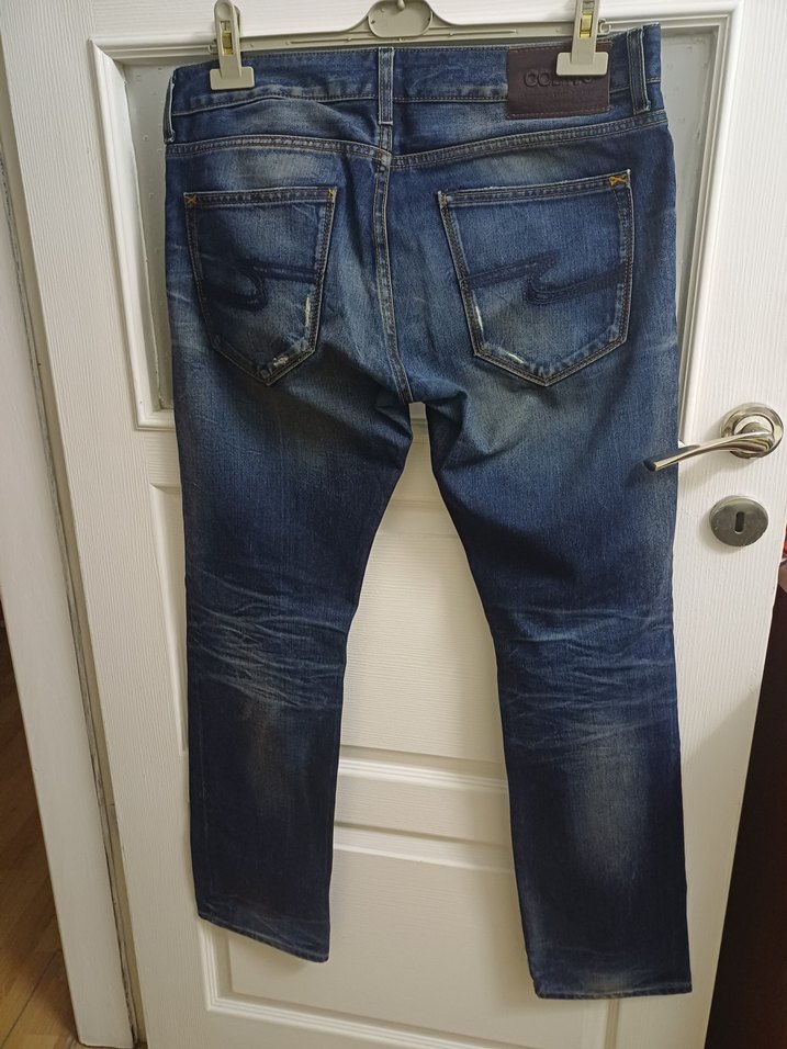 44 beden colins kot pantalon - Görsel 3