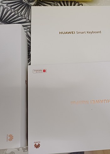 Huawei Beyaz Mouse Pad orijinal kutusu - Görsel 2