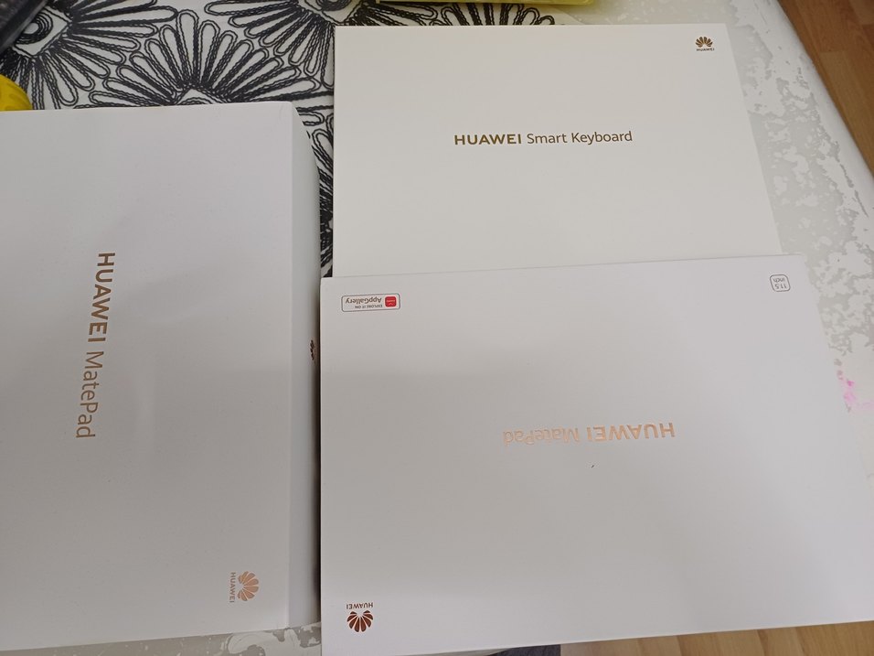 Huawei Beyaz Mouse Pad orijinal kutusu - Görsel 2