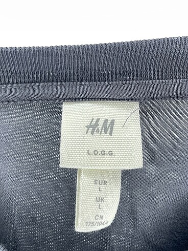 l Beden gri Renk H&M T-shirt %70 İndirimli.