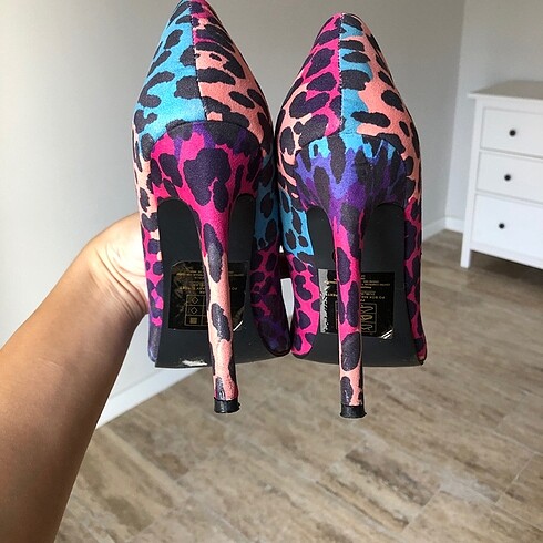 38 Beden çeşitli Renk Renkli stiletto