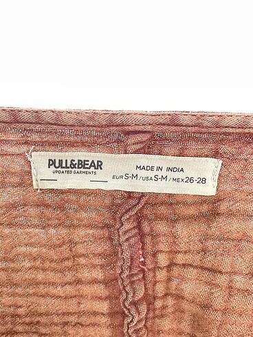 s Beden kahverengi Renk Pull and Bear Mini Üst %70 İndirimli.