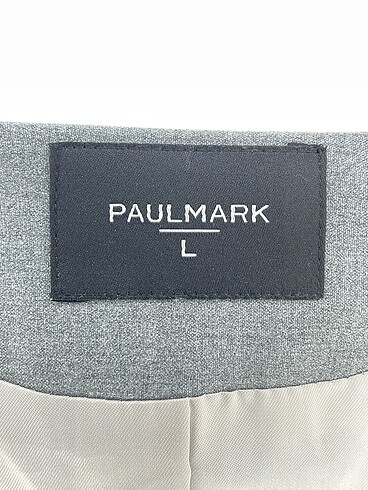 l Beden gri Renk Paulmark Blazer %70 İndirimli.