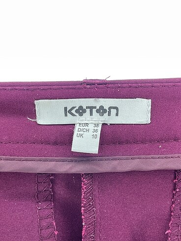 38 Beden çeşitli Renk Koton Kumaş Pantolon %70 İndirimli.