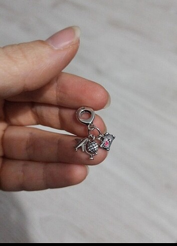 Pandora Ucak bavul dünya charm