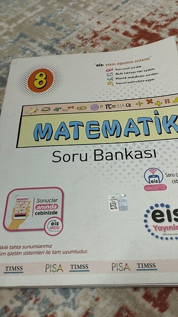 Eis yayınları 8. Sınıf lgs matematik soru bankası