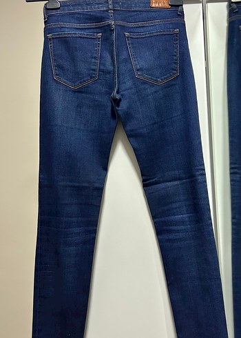 Lacivert Kadın Denim Pantolon - Görsel 4