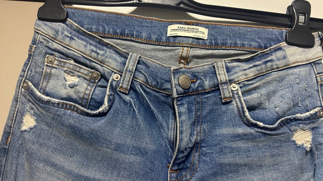 Rahat Kesim Kadın Kot Pantolon - Görsel 2