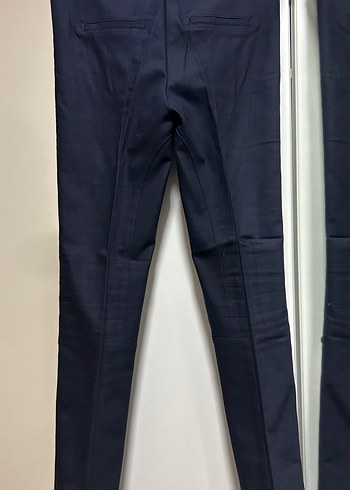 Lacivert Kadın Kumaş Pantolon - Görsel 3