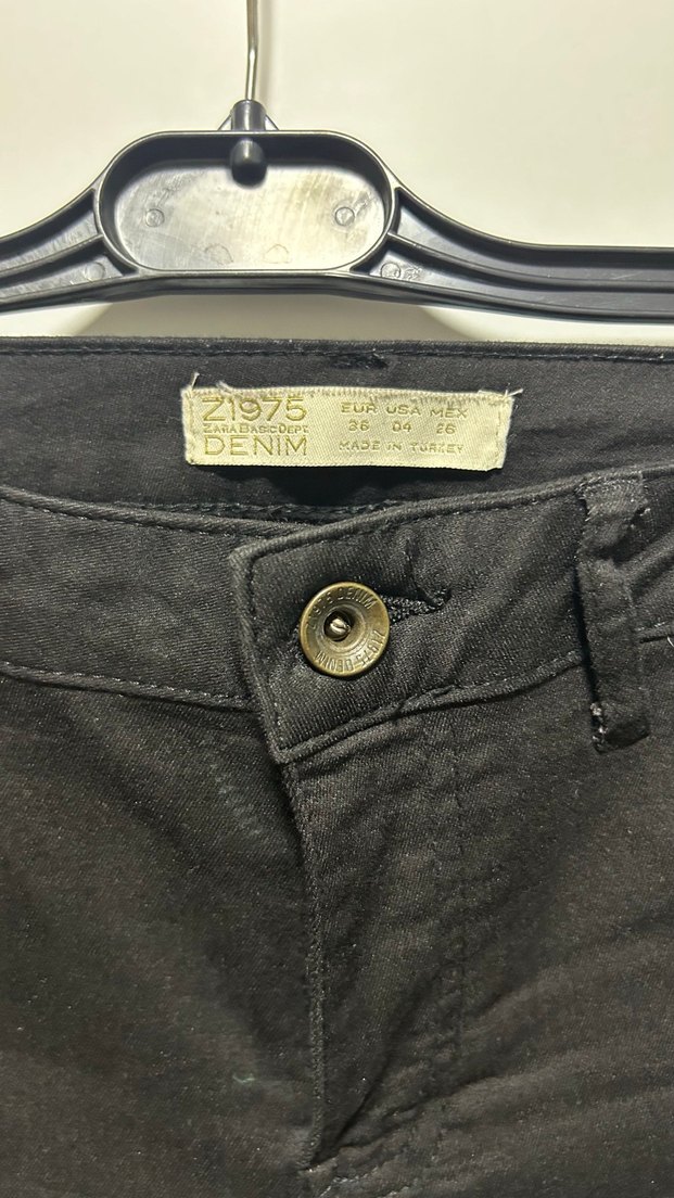 Siyah kot pantolon - Görsel 3