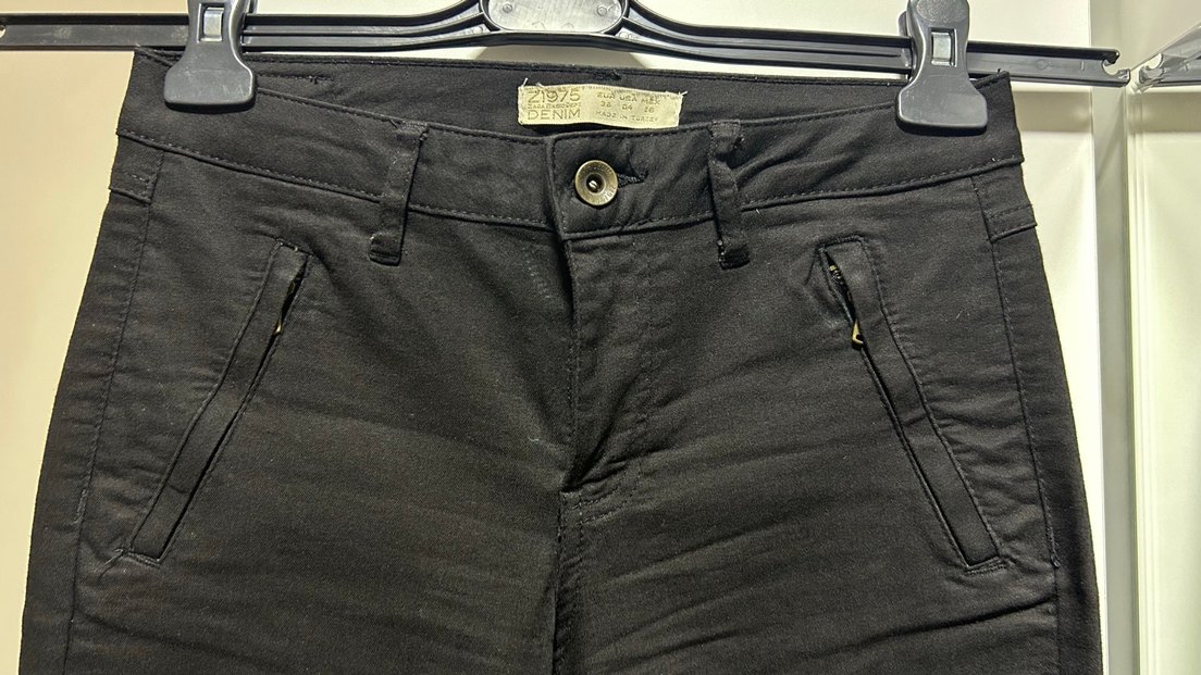 Siyah kot pantolon - Görsel 2