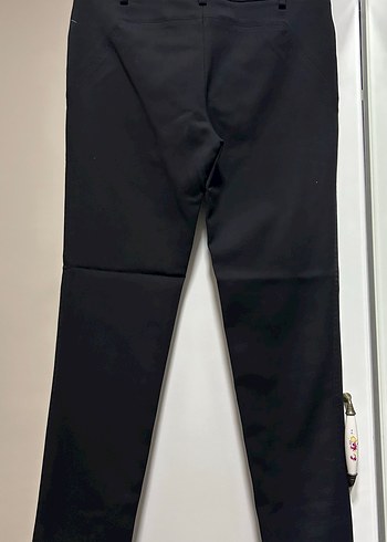 Siyah Kadın Ofis Kumaş Pantolon - Görsel 4