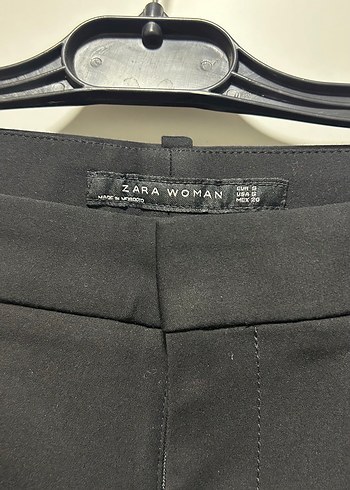 Siyah Kadın Ofis Kumaş Pantolon - Görsel 3