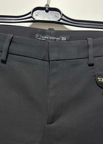 Siyah Kadın Ofis Kumaş Pantolon - Görsel 2