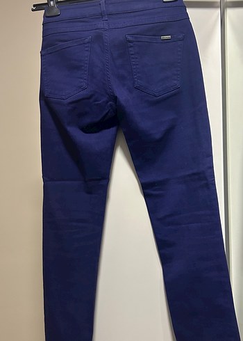 Lacivert Kadın Denim Pantolon - Görsel 3
