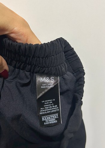 Siyah Fırfırlı Midi Etek - Görsel 4