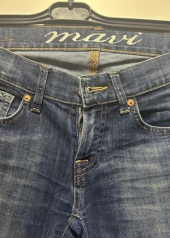 Kadın Lacivert Denim Normal Boy Jean - Görsel 2