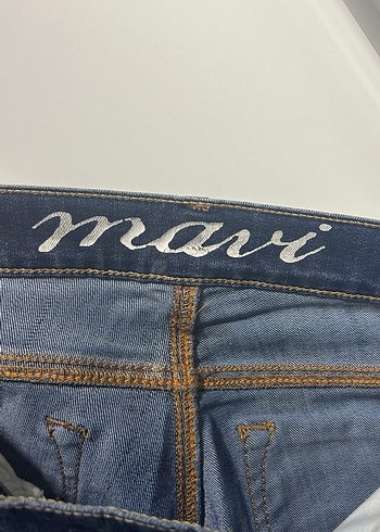 Kadın Lacivert Denim Normal Boy Jean - Görsel 5