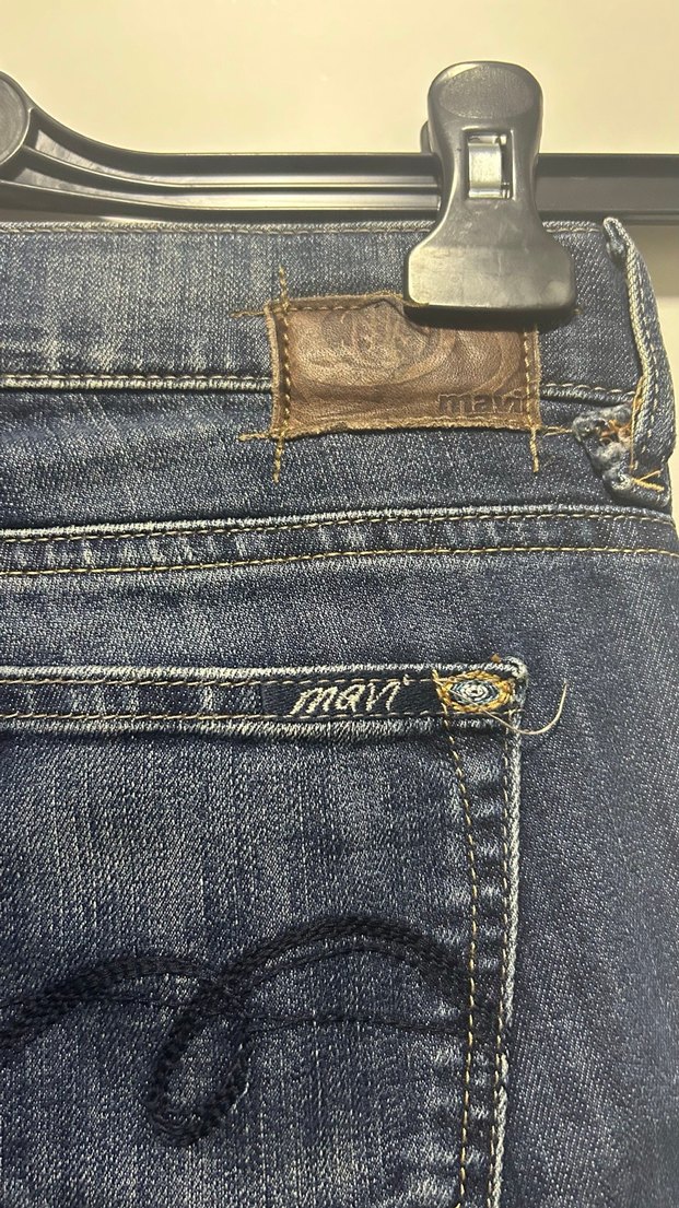 Kadın Lacivert Denim Normal Boy Jean - Görsel 4