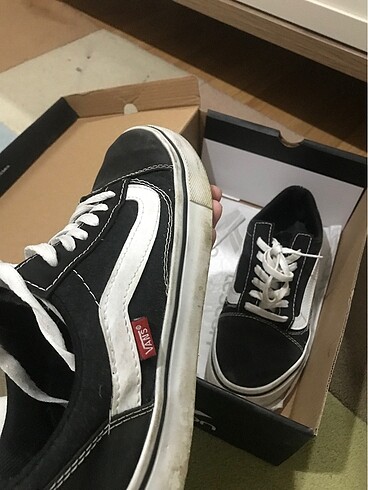 39 Beden siyah Renk Kadın vans ayakkabısı