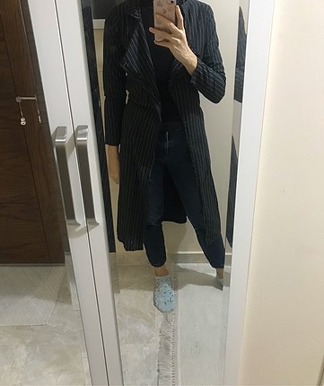Uzun ceket pantolon takım