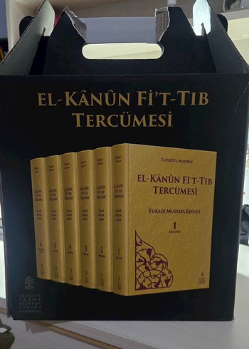El-Kanun Fi't-Tıb Tercümesi Kitap Seti