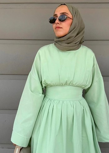 Salaş Kesim Uzun Kol Kadın Elbise