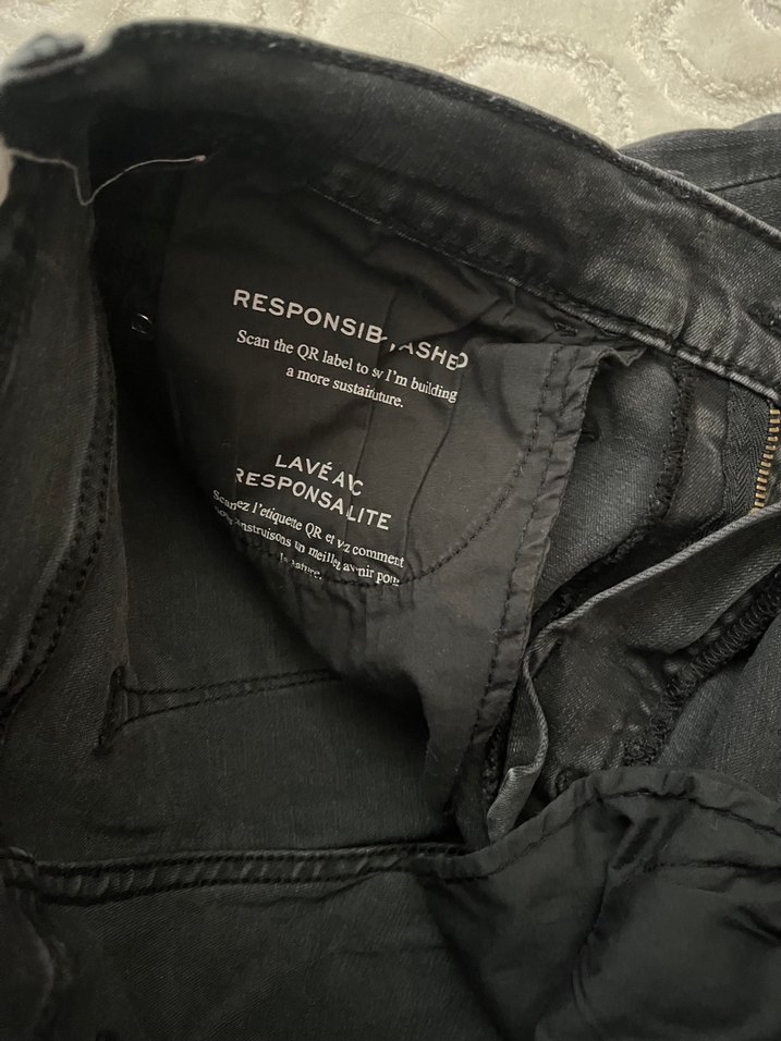 siyah jean - Görsel 2