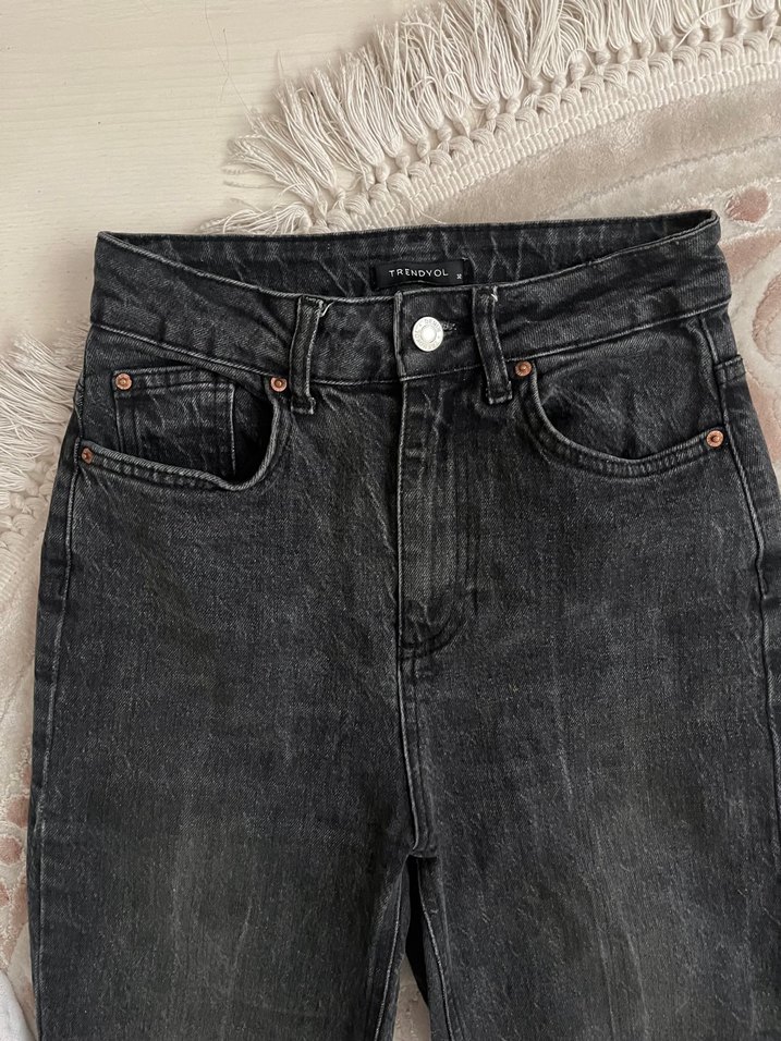 Koyu antrasit jean - Görsel 2