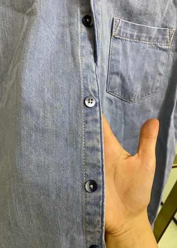 LC Waikiki Erkek Çocuk Kısa Kollu Denim Gömlek