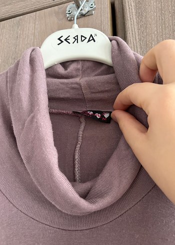 38 Beden çeşitli Renk Bej Triko , Boğazlı, Uzun Kollu